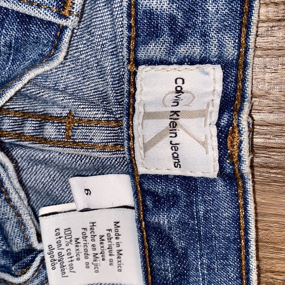 Calvin Klein highrise sand blast boot cut jean - Picture 4 of 9